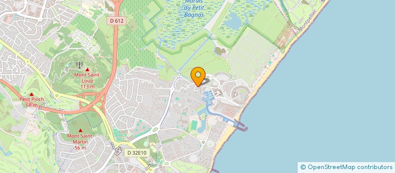 localisation de l'entreprise MONSIEUR JACKY BONNIEU  AGDE