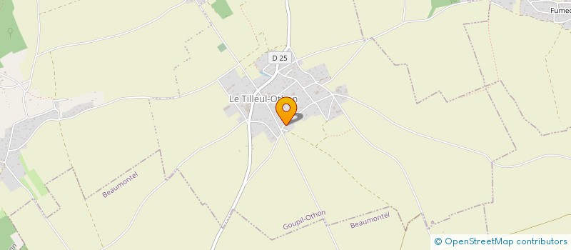 localisation de l'entreprise MONSIEUR JACKY BOSSENEY  GOUPIL-OTHON