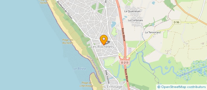 localisation de l'entreprise MONSIEUR JACKY BOUDAUD à SAINT BREVIN LES PINS