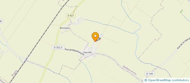 localisation de l'entreprise MONSIEUR JACKY BOUJU à BAILLEAU-LE-PIN