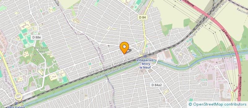 localisation de l'entreprise MONSIEUR JACKY BOULMIER  MITRY-MORY