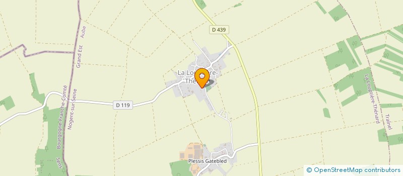 localisation de l'entreprise MONSIEUR JACKY BOURBONNEUX  LE MERIOT