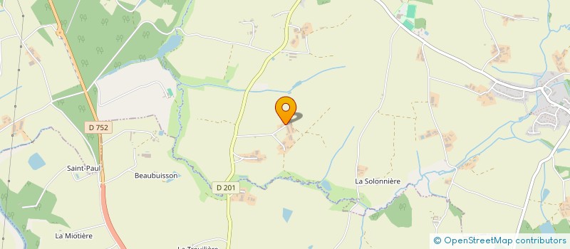 localisation de l'entreprise MONSIEUR JACKY BOUTILLIER à MONTREVAULT-SUR-EVRE