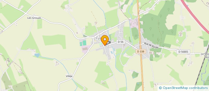 localisation de l'entreprise MONSIEUR JACKY BOYAUX  FYE