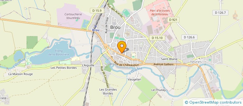 localisation de l'entreprise MONSIEUR JACKY BULOU à BROU