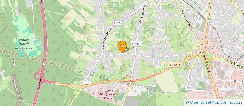 localisation de l'entreprise MONSIEUR JACKY BURNTEIN à OLIVET