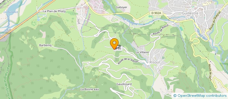 localisation de l'entreprise MONSIEUR JACKY BUTTERBACH  RISOUL