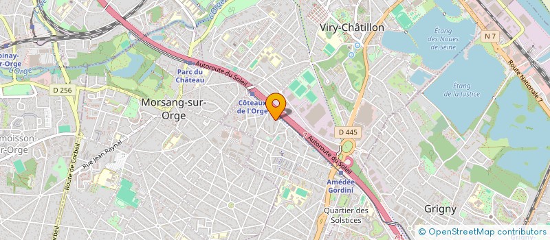 localisation de l'entreprise MONSIEUR JACKY CALIF à VIRY-CHATILLON