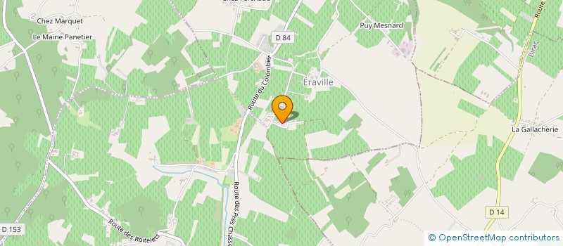 localisation de l'entreprise MONSIEUR JACKY CHARBONNIER à BELLEVIGNE