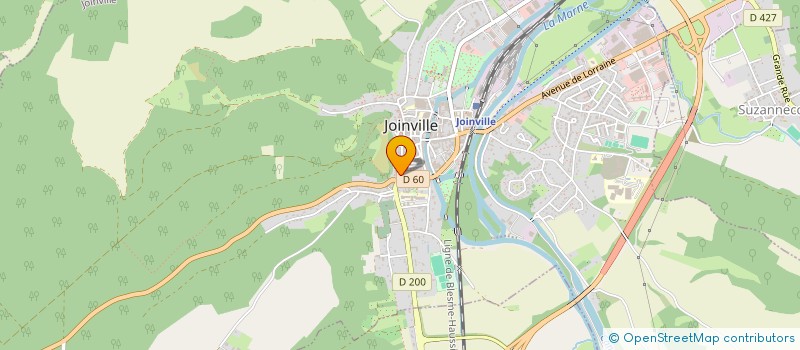 localisation de l'entreprise MONSIEUR JACKY CHATENDEAU à JOINVILLE