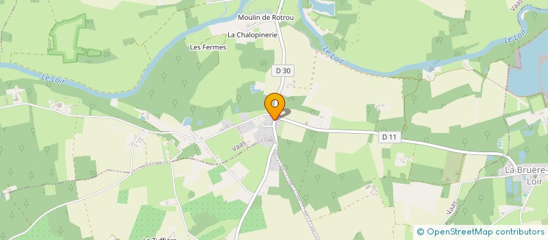 localisation de l'entreprise MONSIEUR JACKY CHAUVEL  BEAUMONT-PIED-DE-BUF