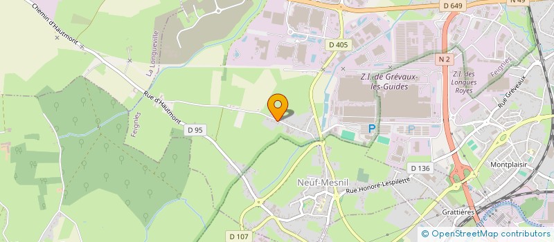 localisation de l'entreprise MONSIEUR JACKY COPIE  FEIGNIES