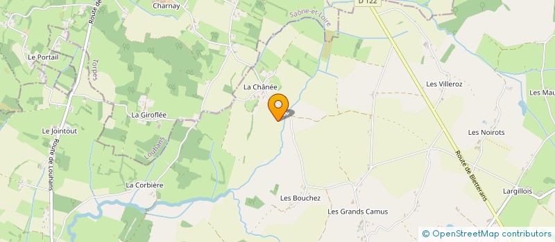 localisation de l'entreprise MONSIEUR JACKY COTE  CHAPELLE-VOLAND