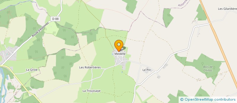 localisation de l'entreprise MONSIEUR JACKY DAVID à MARNAY