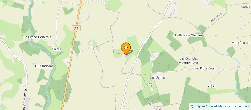 localisation de l'entreprise MONSIEUR JACKY DAVOINE  RAHAY