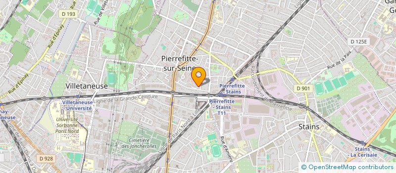 localisation de l'entreprise MONSIEUR JACKY DE BACKER à PIERREFITTE-SUR-SEINE