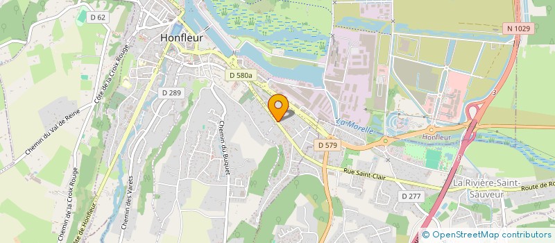 localisation de l'entreprise MONSIEUR JACKY DE-OLIVEIRA-LAMAS à HONFLEUR