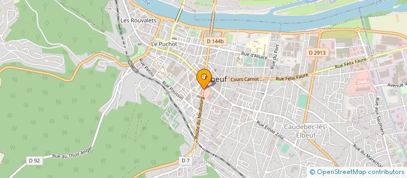 localisation de l'entreprise MONSIEUR JACKY DE SOUSA à ELBEUF