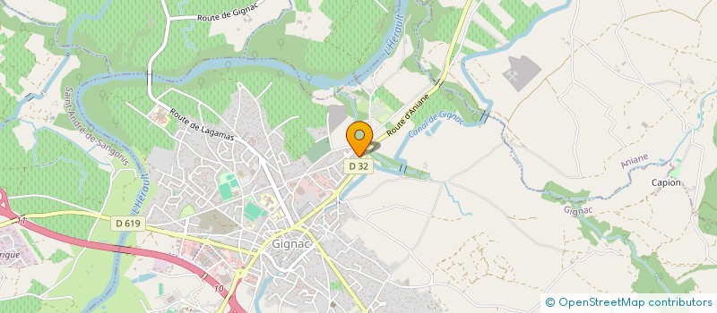 localisation de l'entreprise MONSIEUR JACKY DECAUCHY à GIGNAC