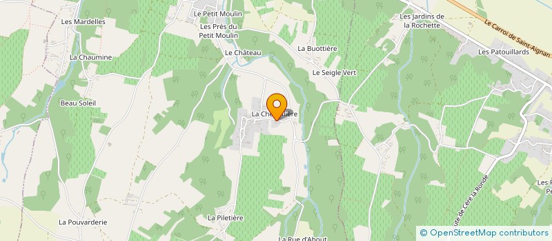 localisation de l'entreprise MONSIEUR JACKY DEFORGES  ANGE