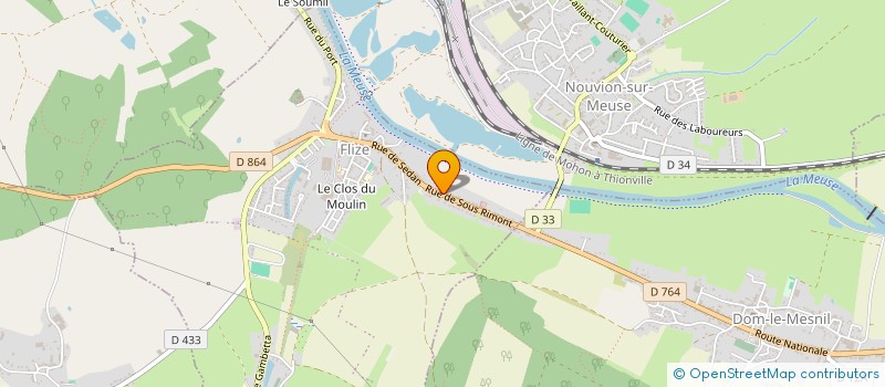 localisation de l'entreprise MONSIEUR JACKY DEGUELTE  FLIZE