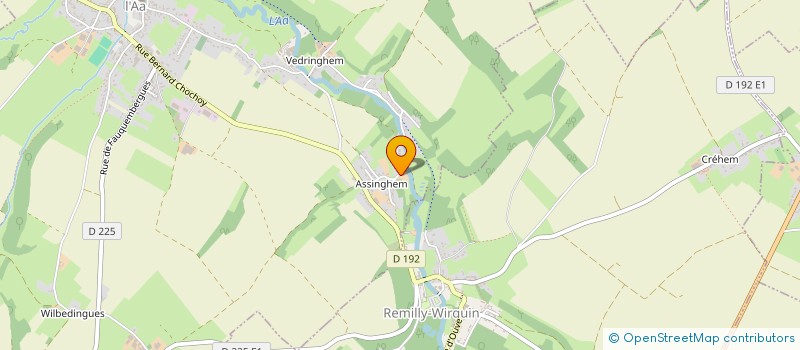 localisation de l'entreprise MONSIEUR JACKY DESDOIT  SETQUES