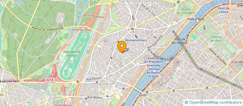 localisation de l'entreprise MONSIEUR JACKY DESPATIS  PARIS