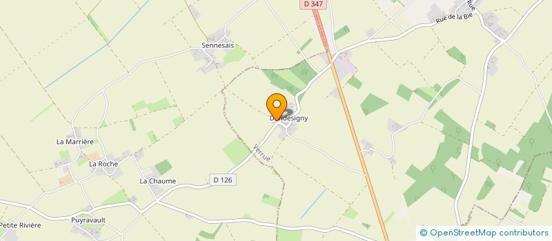 localisation de l'entreprise MONSIEUR JACKY-DIDIER COURLIVANT  VERRUE