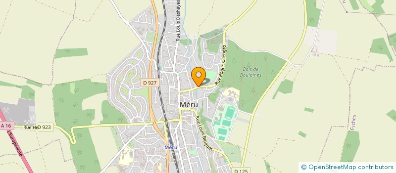 localisation de l'entreprise MONSIEUR JACKY DROUOT  MERU