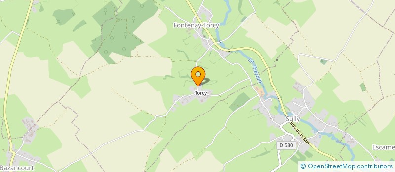 localisation de l'entreprise MONSIEUR JACKY DUCROQ  FONTENAY-TORCY