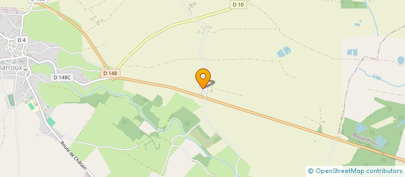 localisation de l'entreprise MONSIEUR JACKY DUDOGNON  CHARROUX