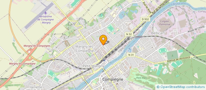 localisation de l'entreprise MONSIEUR JACKY DUMANT à MARGNY-LES-COMPIEGNE
