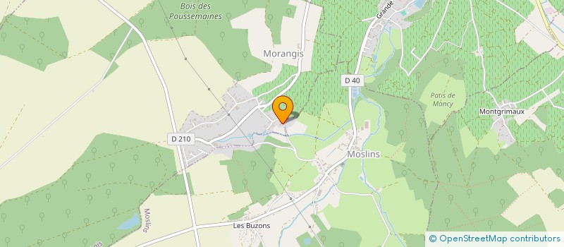 localisation de l'entreprise MONSIEUR JACKY DUMEZ  MORANGIS