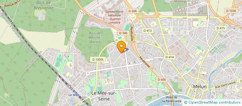 localisation de l'entreprise MONSIEUR JACKY DUMONT à LE MEE-SUR-SEINE