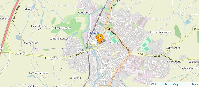 localisation de l'entreprise MONSIEUR JACKY DUPE à CHEMILLE-EN-ANJOU