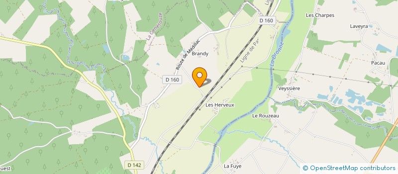 localisation de l'entreprise MONSIEUR JACKY DUPEUX  SAINT-AIGULIN