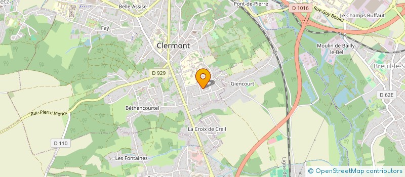 localisation de l'entreprise MONSIEUR JACKY DUPONT  BEAULIEU