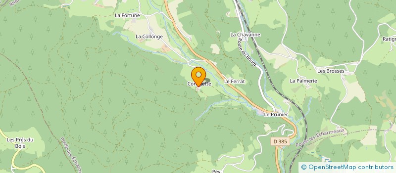 localisation de l'entreprise MONSIEUR JACKY DURAND à POULE-LES-ECHARMEAUX