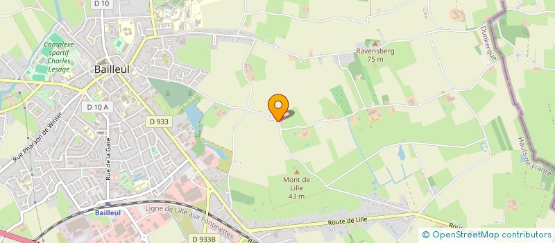localisation de l'entreprise MONSIEUR JACKY DUYCK à BAILLEUL