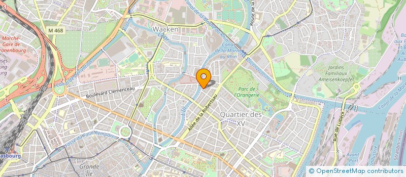 localisation de l'entreprise MONSIEUR JACKY ESSAYAG à STRASBOURG