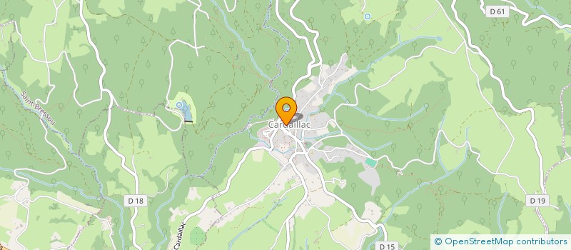 localisation de l'entreprise MONSIEUR JACKY FABRE  CARDAILLAC