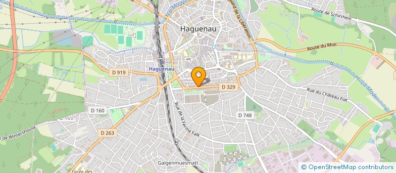 localisation de l'entreprise MONSIEUR JACKY FETTER à HAGUENAU