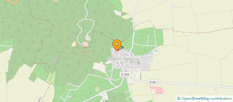 localisation de l'entreprise MONSIEUR JACKY FLORENTIN  NOGENT L'ABBESSE