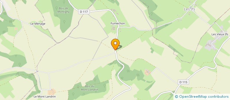 localisation de l'entreprise MONSIEUR JACKY FOLLAIN  WANCHY-CAPVAL