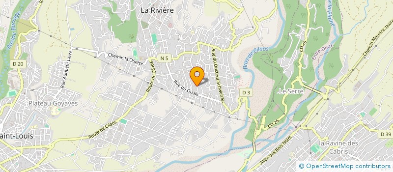 localisation de l'entreprise MONSIEUR JACKY FONTAINE  SAINT-LOUIS