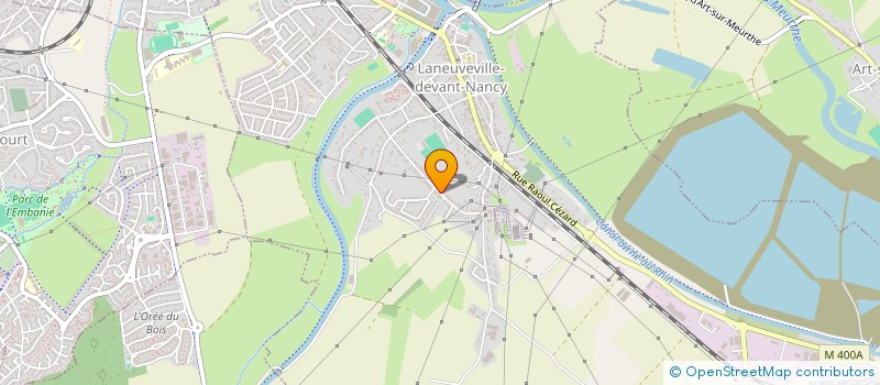 localisation de l'entreprise MONSIEUR JACKY FRENOT  LANEUVEVILLE-DEVANT-NANCY