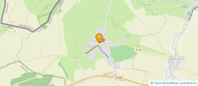 localisation de l'entreprise MONSIEUR JACKY FRUMHOLTZ  EPPING