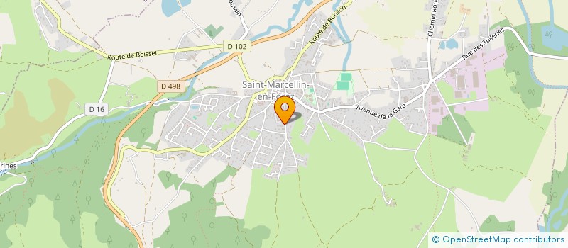 localisation de l'entreprise MONSIEUR JACKY GABLIN à SAINT-MARCELLIN-EN-FOREZ
