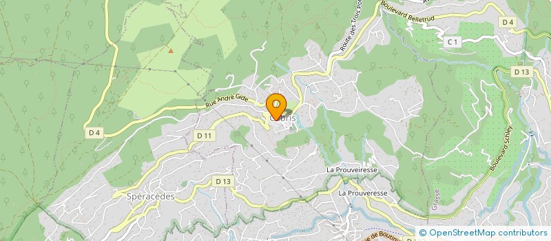 localisation de l'entreprise MONSIEUR JACKY GAGLIO  CABRIS