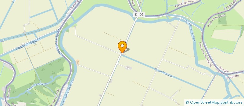 localisation de l'entreprise MONSIEUR JACKY GANNE  TAUGON